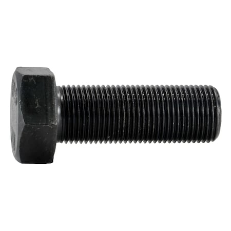 Midwest Fastener Class 10.9, M18-1.50 Hex Head Cap Screw, Plain Steel, 50 mm L, 2 PK 931282